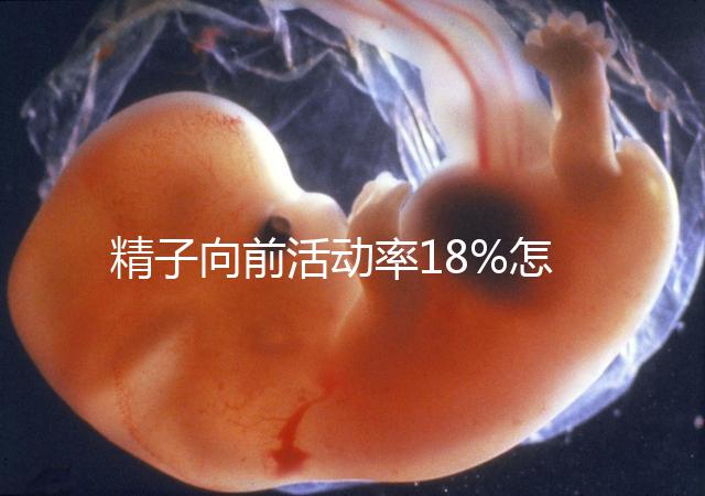 精子向前活動率18%怎么辦?專家總結(jié)調(diào)理 治療全攻略