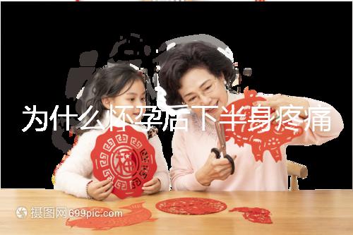 為什么懷孕后下半身疼痛？