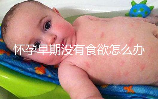 懷孕早期沒有食欲怎么辦？