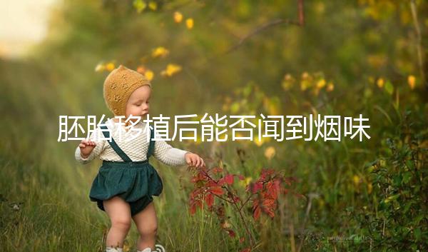 胚胎移植后能否聞到煙味要早知，導(dǎo)致著床失敗已經(jīng)太晚了