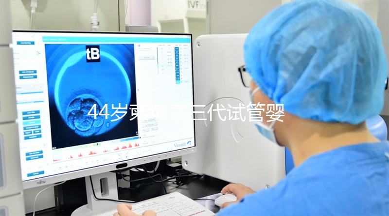 44歲柬埔寨三代試管嬰兒成功率一覽，試管成功率在30%~40%左右