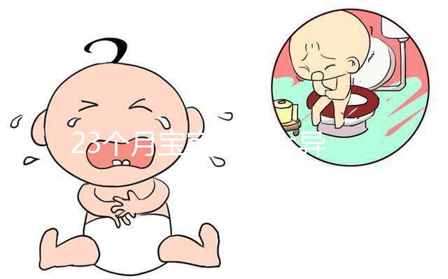 23個月寶寶正常vs異常行為表現(xiàn),未達標準請及時看醫(yī)生